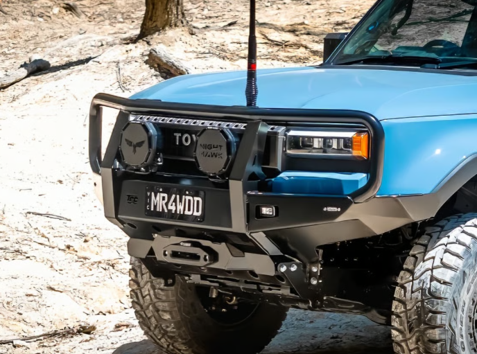 THE CRUISER COMPANY | Land Cruiser Prado 250 (2024 - Present) Series High Clearance Full Hoop Front Bumper (TCC-250-HCBB)