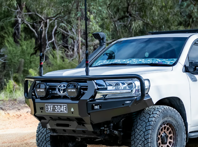 THE CRUISER COMPANY | Land Cruiser 200 Series Facelift (2016-2021) High Clearance Full Hoop Front Bumper (TCC-200-HCBB-FACELIFT)