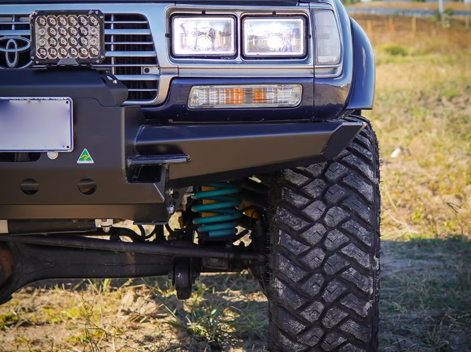 THE CRUISER COMPANY | Land Cruiser 80 Series (1991 - 1997) High Mount Front Bumper (TCC-80-HM-FB)