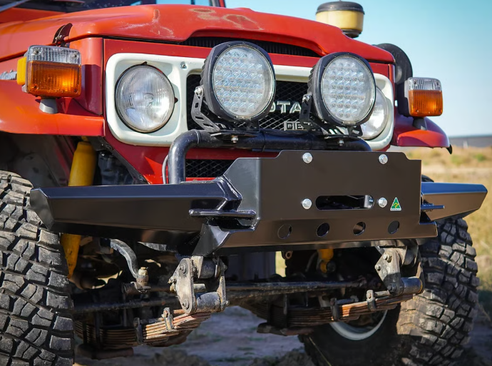 THE CRUISER COMPANY | Land Cruiser 40 Series (1960 - 1984) High Mount Front Bumper (TCC-40-HM-FB)