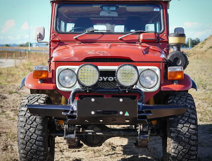 THE CRUISER COMPANY | Land Cruiser 40 Series (1960 - 1984) High Mount Front Bumper (TCC-40-HM-FB)