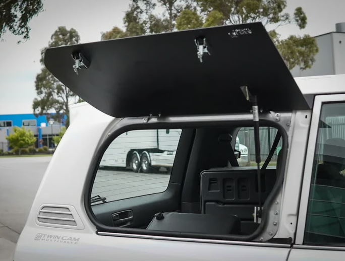 THE CRUISER COMPANY | Land Cruiser 100 Series (1998 - 2007) Lift Up Gull Wing Windows (LC100/105-WINDOW)