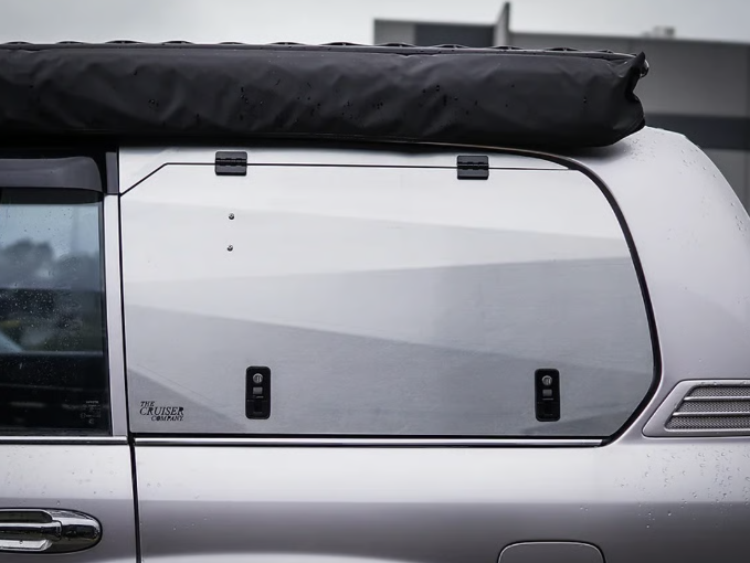 THE CRUISER COMPANY | Land Cruiser 100 Series (1998 - 2007) Lift Up Gull Wing Windows (LC100/105-WINDOW)