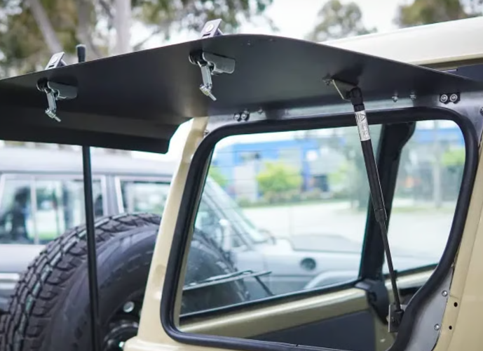 THE CRUISER COMPANY | Land Cruiser 76 Series Lift Up Gull Wing Window (TCC76-WINDOW)