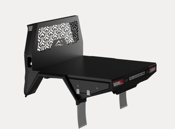 ALUBLACK | Tacoma 3rd Gen (2016 - Present) & Tundra 3rd Gen (2022 - 2024) Flatbed Tray