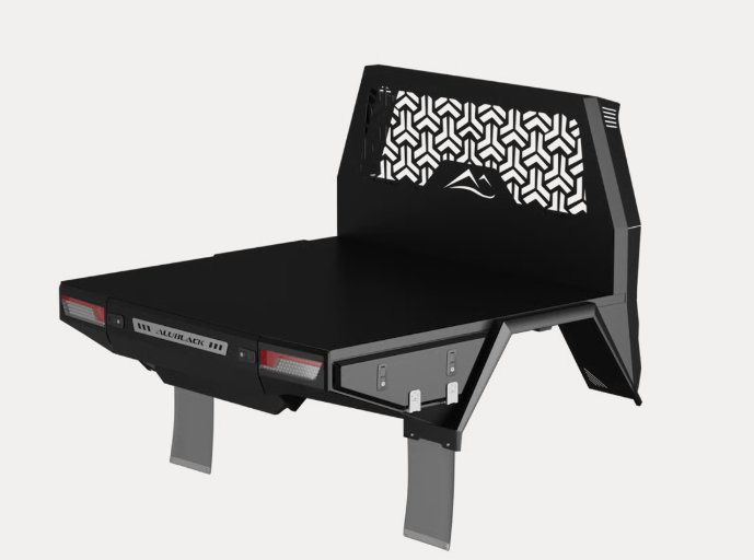 ALUBLACK | Tacoma 3rd Gen (2016 - Present) & Tundra 3rd Gen (2022 - 2024) Flatbed Tray