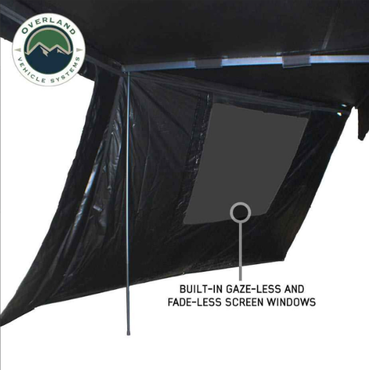 OVERLAND VEHICLE SYSTEMS | XD Nomadic 180 Awning Wall with Windows (18159929)