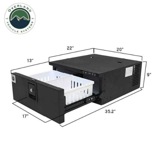 OVERLAND VEHICLE SYSTEMS | Drawer Refrigerator System 24 QT (30100200)