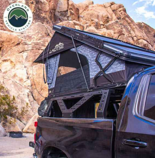 OVERLAND VEHICLE SYSTEMS | Universal Mid Height Rack for Pick Up Trucks