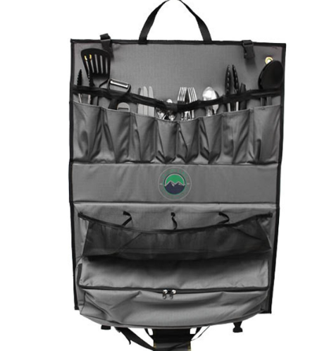 OVERLAND VEHICLE SYSTEMS | 24 Piece Cooking and Utensil Kit Hanging Carrying Case (21010505)