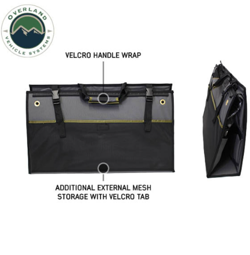 OVERLAND VEHICLE SYSTEMS | 24 Piece Cooking and Utensil Kit Hanging Carrying Case (21010505)