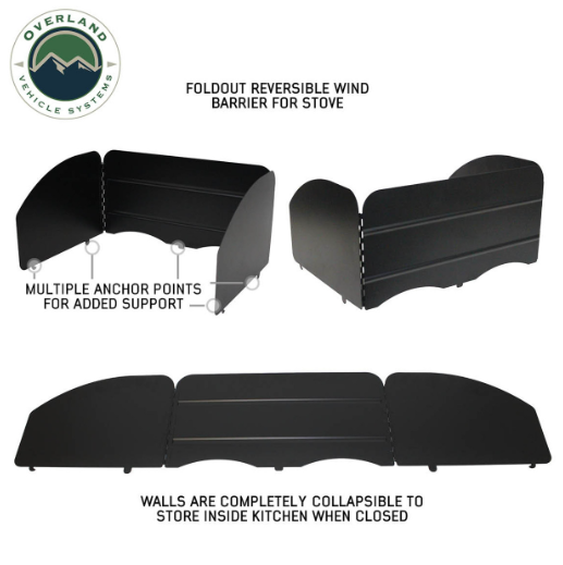 OVERLAND VEHICLE SYSTEMS | Cargo Box Kitchen with Slide Out Storage Box and Cooking Area (21010507)