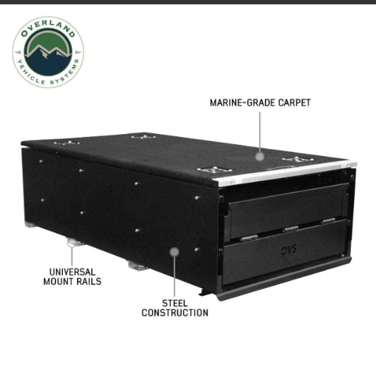 OVERLAND VEHICLE SYSTEMS | Cargo Box Kitchen with Slide Out Storage Box and Cooking Area (21010507)