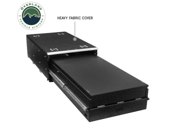 OVERLAND VEHICLE SYSTEMS | Cargo Box Kitchen with Slide Out Storage Box and Cooking Area (21010507)