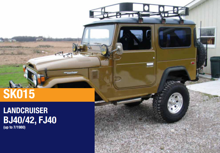TERRAIN TAMER | Land Cruiser 40 Series BJ40/42 & FJ40 Up To 7/1980 Complete Suspension Kit (SK015)