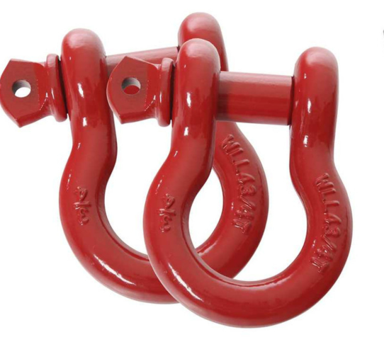 OVERLAND VEHICLE SYSTEMS | Recovery Shackle D-Ring 3/4" 4.75 Ton (19019901)