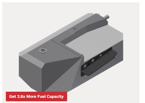 LONG RANGE AMERICA | FJ Cruiser 2007-2014 30 Gallon Auxiliary Tank (TLCFJCRUISERA)