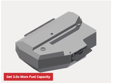 LONG RANGE AMERICA | 4Runner 5th Gen & Lexus GX 460 2010-2023 24 Gallon Auxiliary Tank (TL460GXA24G)