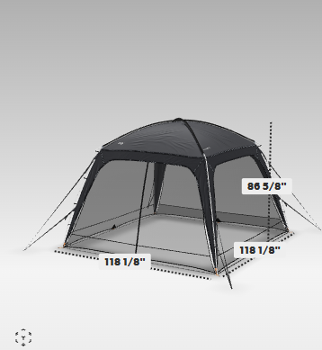 DOMETIC | GO Compact Camp Shelter Mesh Wall Kit (9620013190)