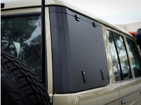 THE CRUISER COMPANY | Land Cruiser 76 Series Lift Up Gullwing Window (LC76-WINDOW)