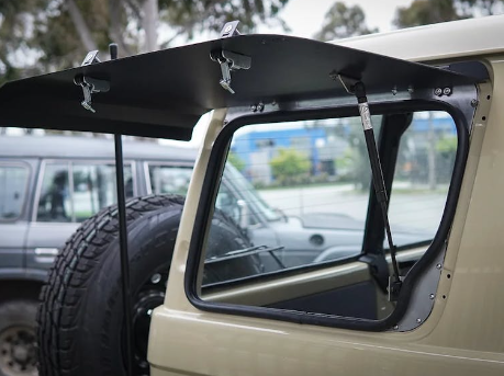 THE CRUISER COMPANY | Land Cruiser 76 Series Lift Up Gullwing Window (LC76-WINDOW)
