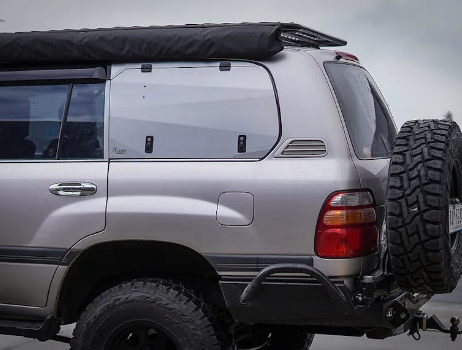 THE CRUISER COMPANY | Land Cruiser 100 & 105 Series Lift Up Gullwing Windows (LC100/105-WINDOW)