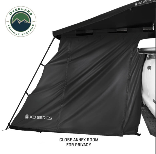 OVERLAND VEHICLE SYSTEMS | XD Nomadic 270/180 Degree Awning Annex Room Enclosure Black (18089923)