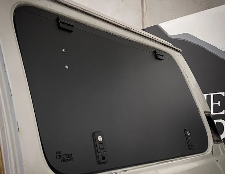 LONG RANGE AMERICA | Land Cruiser 60 Series Lift Up Gull Wing Windows (LC60-WINDOW)