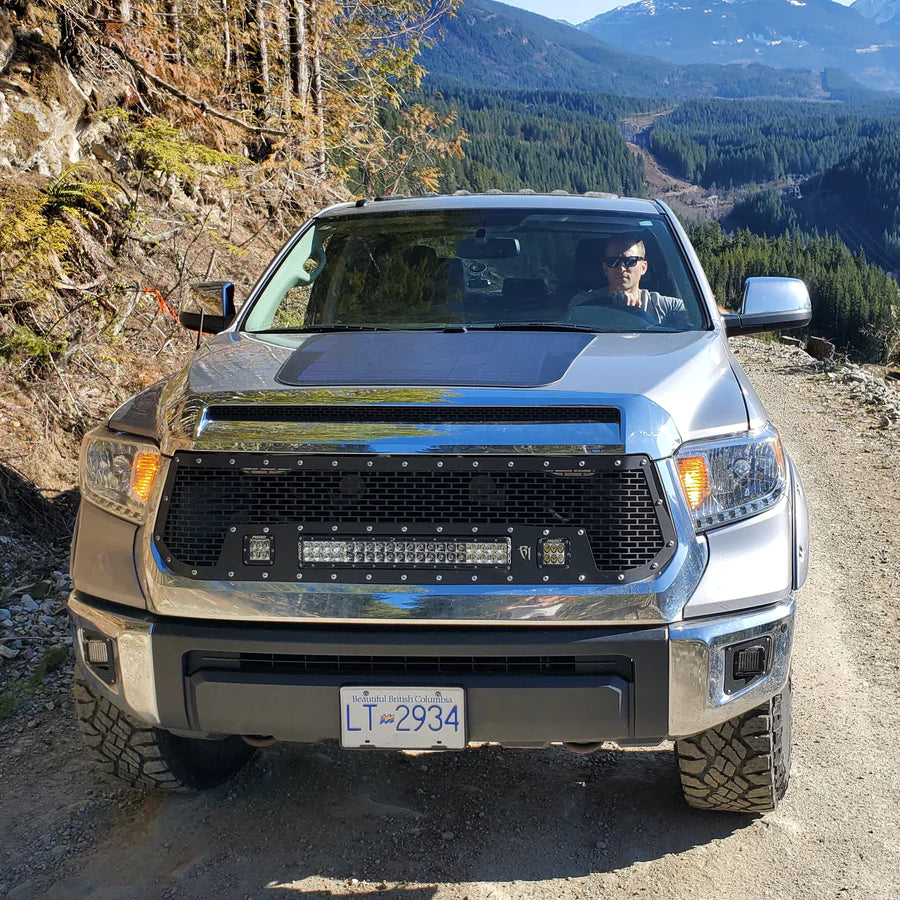 CASCADIA 4X4 | Tundra 2nd & 1st Gen VSS System 90 Watt Hood Solar Panel