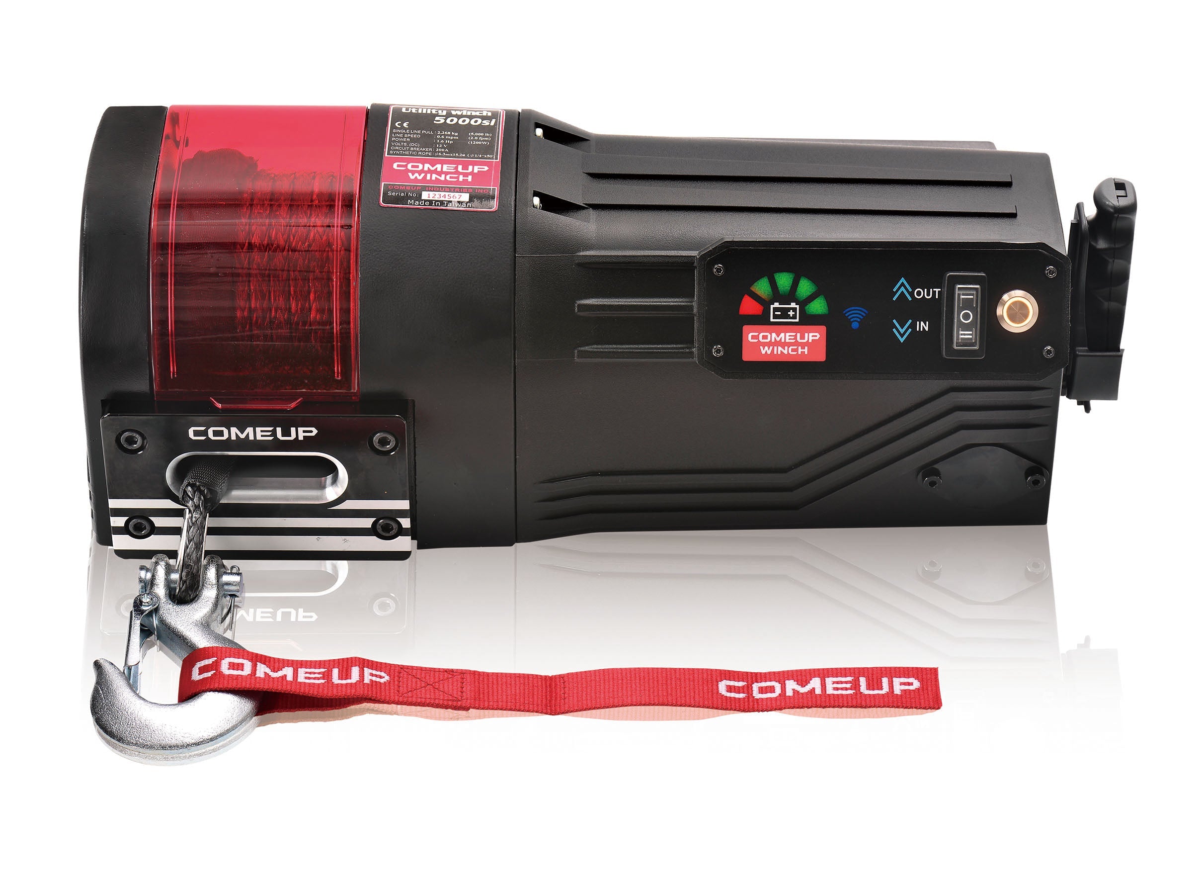 COMEUP WINCH | UW-5000si 12V, Synthetic Rope