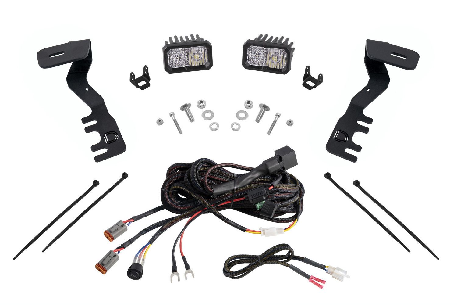 DIODE DYNAMICS | Tacoma 4th Gen 2024-2025 Stage Series Backlit Ditch Light Kit