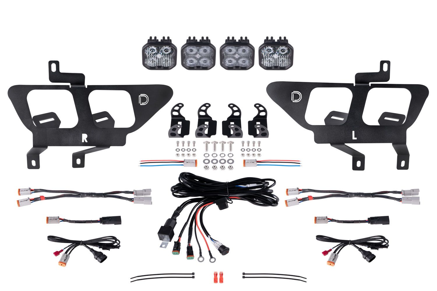 DIODE DYNAMICS | Ford F-150 2021-2023 Stage Series Fog Pocket Kit