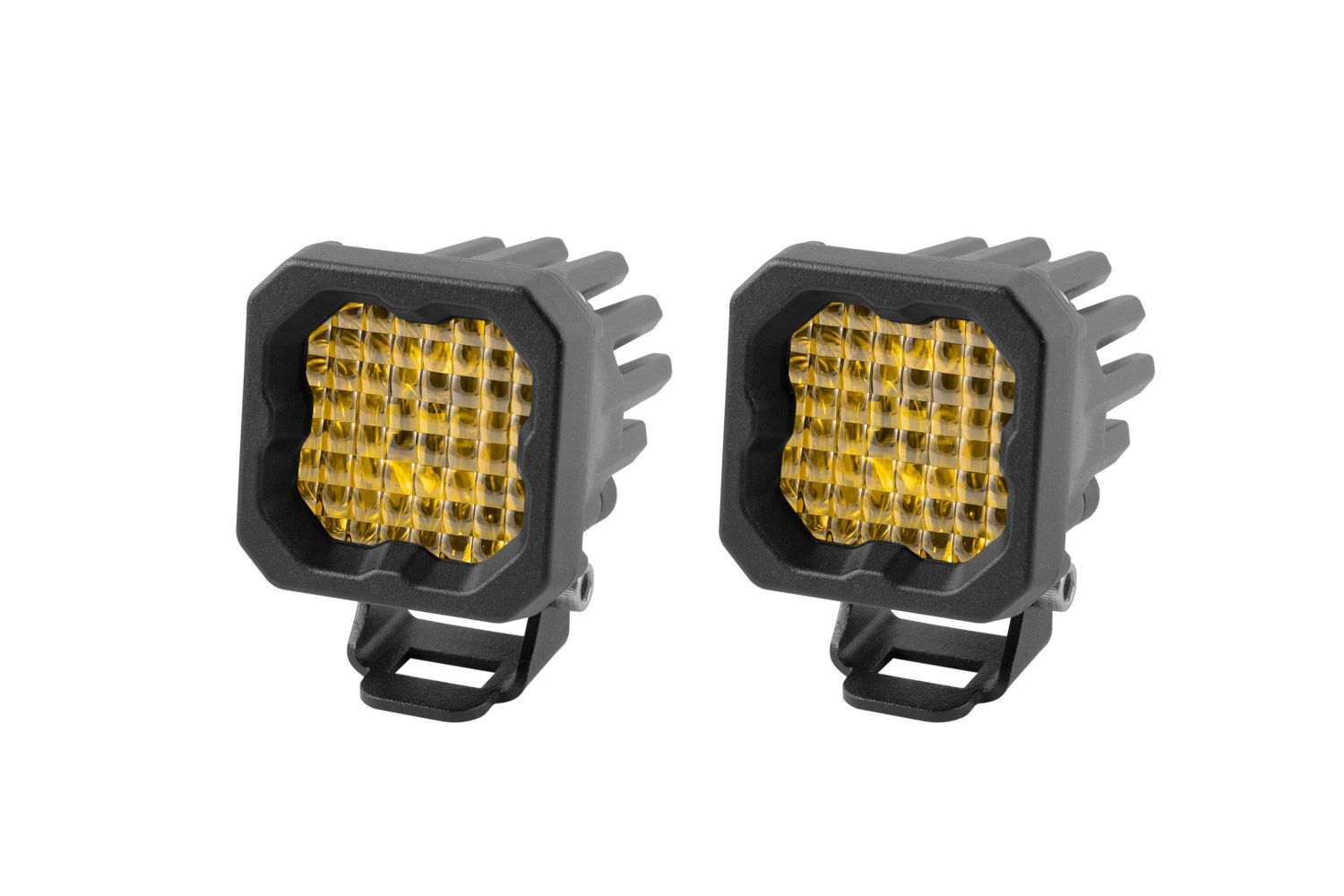 DIODE DYNAMICS | SSC1 Yellow Pro Standard LED Pod (Pair)