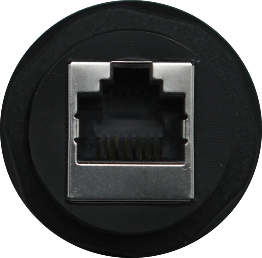 GME RADIOS | RJ45 Pass Through Adaptor Universal Round (XRS-RJ45RND)
