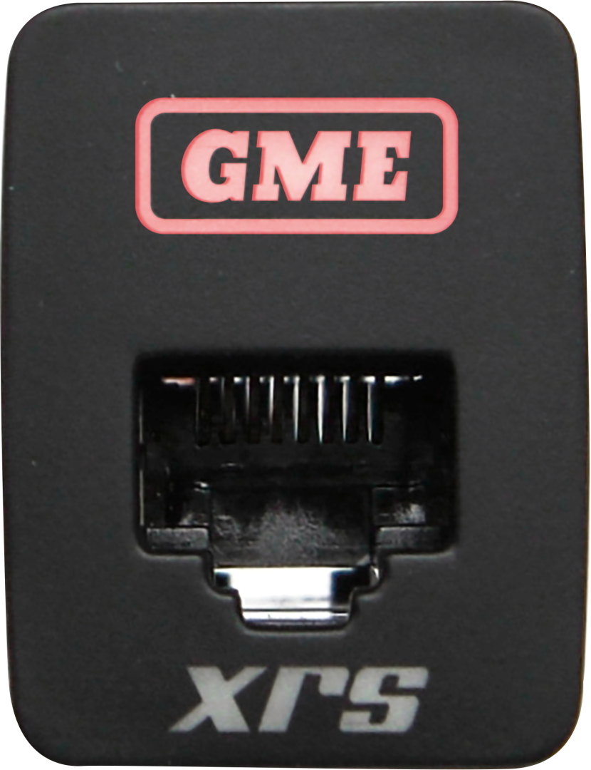 GME RADIOS | RJ45 Pass Through Adaptor Type 8 Red (XRS-RJ45R8)