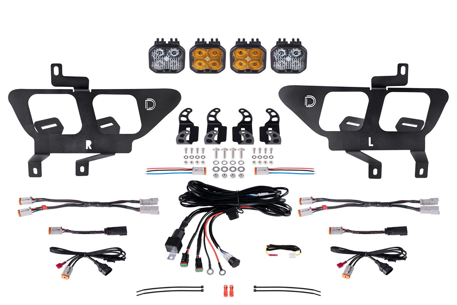 DIODE DYNAMICS | Ford F-150 2021-2023 Stage Series Fog Pocket Kit