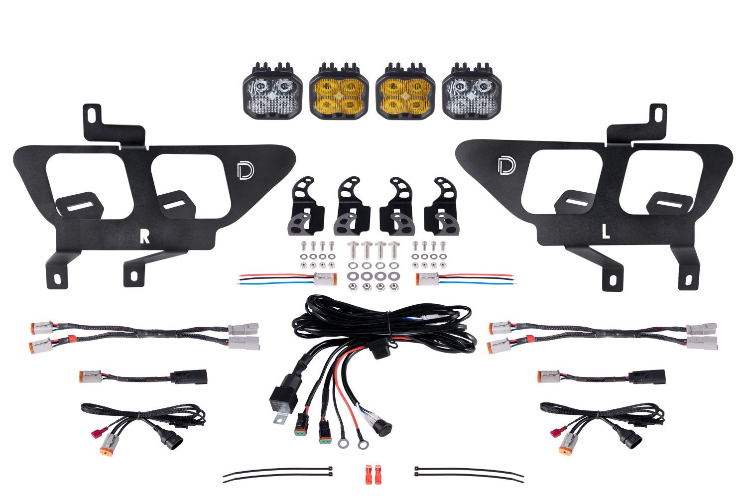 DIODE DYNAMICS | Ford F-150 2021-2023 Stage Series Fog Pocket Kit