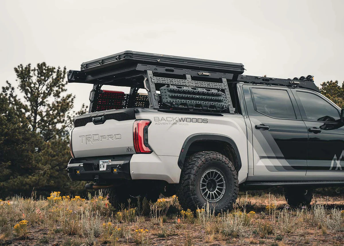BACKWOODS ADVENTURE MODS | Tundra 3rd Gen 2022-On Bed Rack Full Height (BWTU3B-9745)