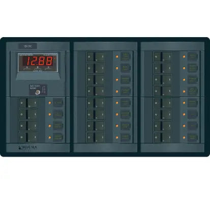 BLUE SEA SYSTEMS | 360 Panel System DC Main + 19 Position Panel With Multimeter (189561)