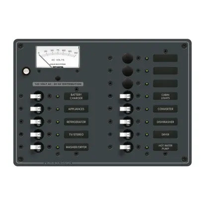 BLUE SEA SYSTEMS | AC Circuit Breaker Sub Panel (164148)