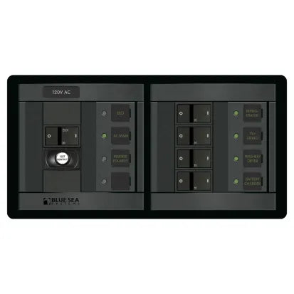 BLUE SEA SYSTEMS | Circuit Breaker SLCI Main 30A Double Pole + 4 Positions (374360)