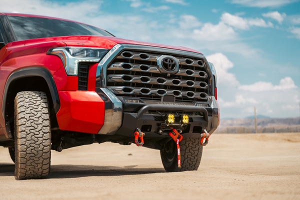 Toyota Tundra with Body Armor HiLine front bumper