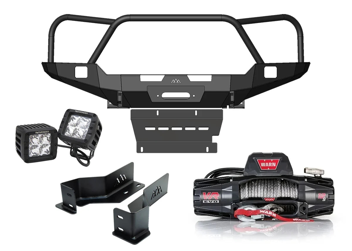 BACKWOODS ADVENTURE MODS | Tacoma 3rd Gen 2016-2023 Front Bumper Bundle Deal (BWTY-0030)