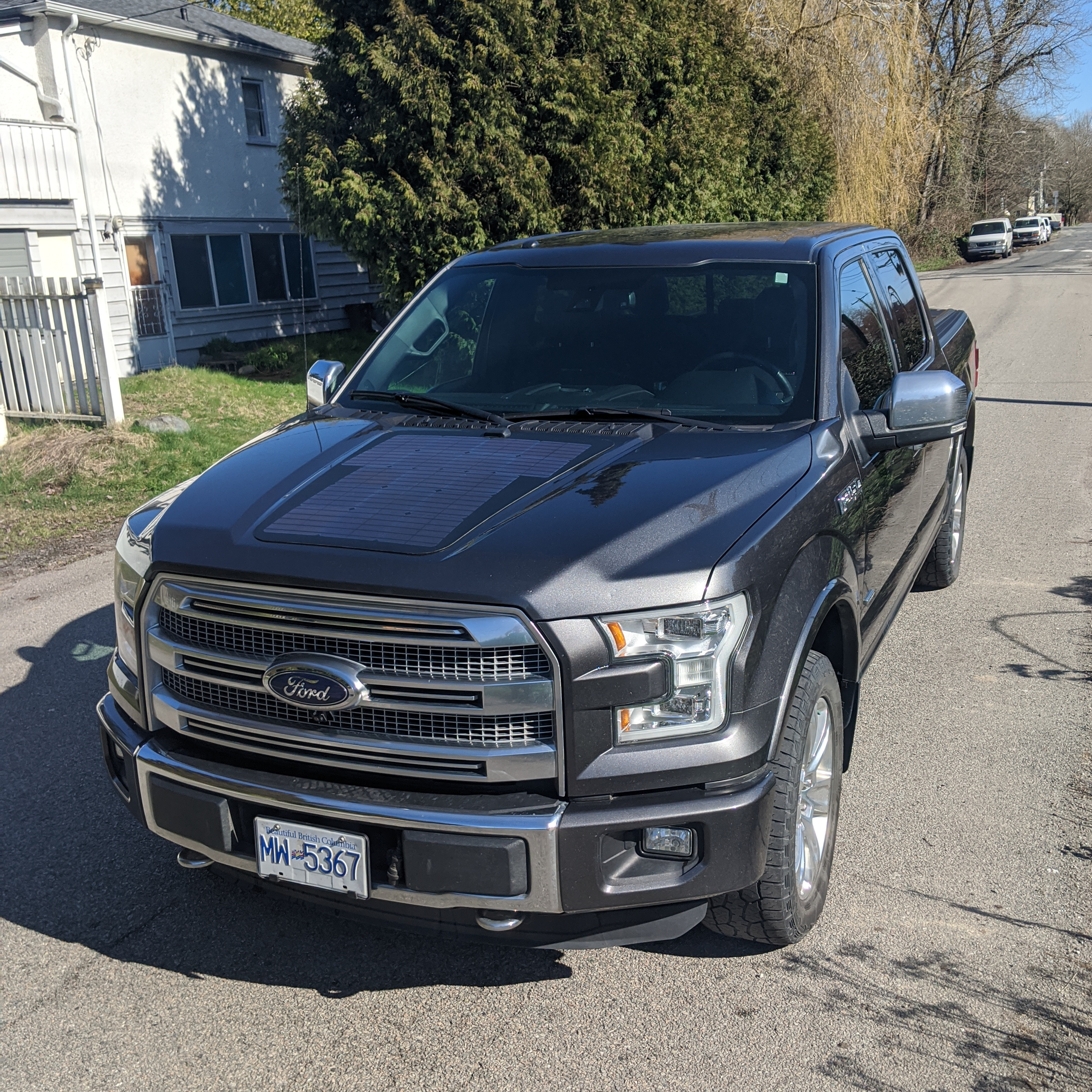 CASCADIA 4X4 | Ford F-150 2015-2020 VSS System 85 Watt Hood Solar Panel