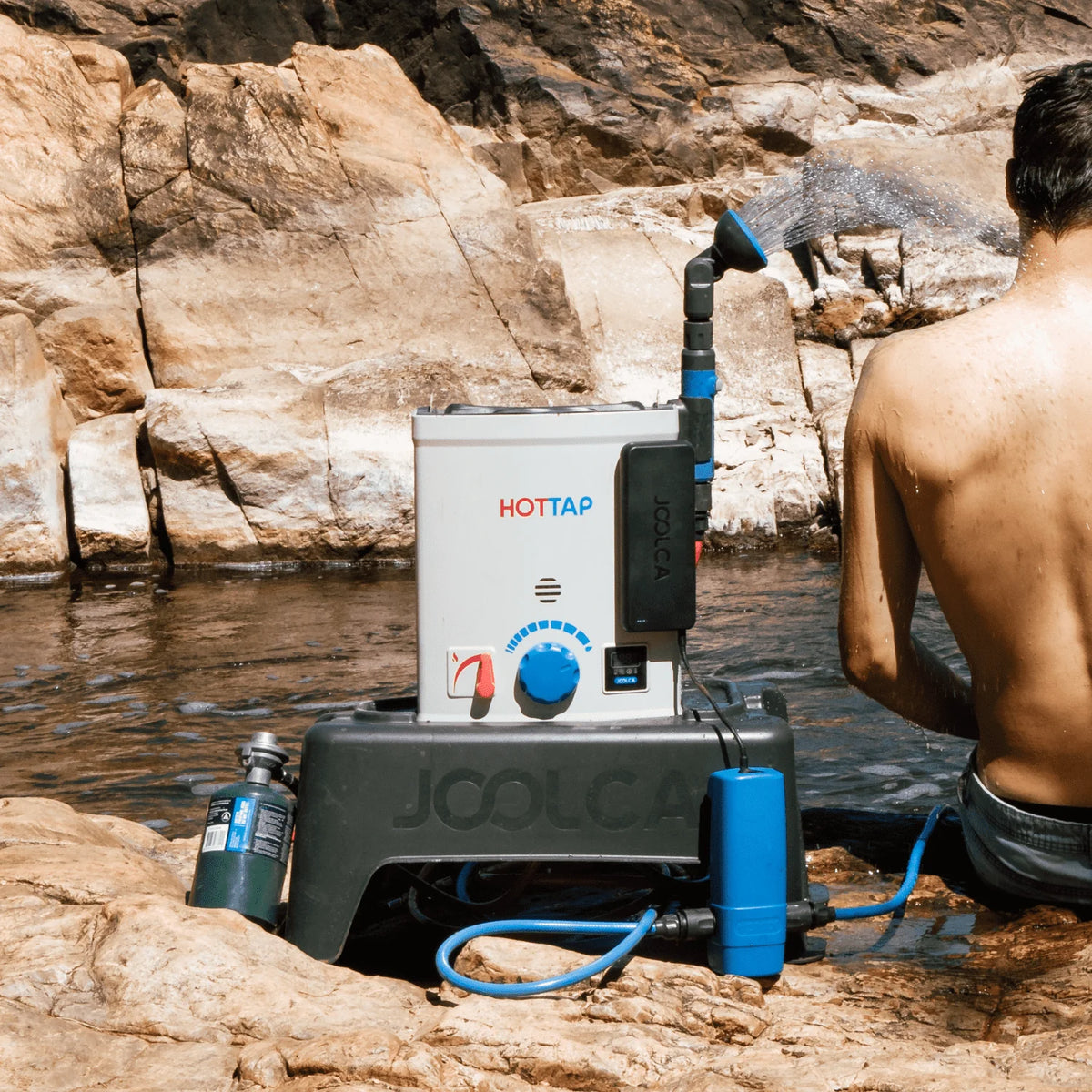 JOOLCA Lightweight Gas Regulator & Hose for Compact LPG Gas Cylinder