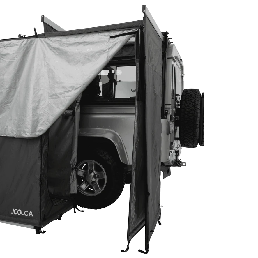 JOOLCA | ENSUITE Mounted Double Two-Room Shower Tent