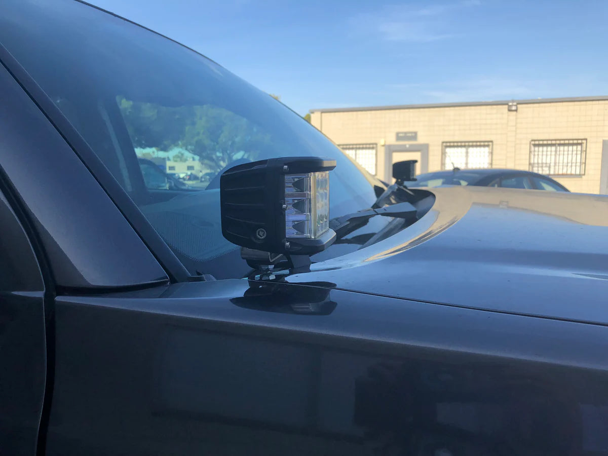 CALI RAISED | Tacoma 2nd Gen (2005-2015) Low Profile LED Ditch Lights Brackets Kit (CR2861)