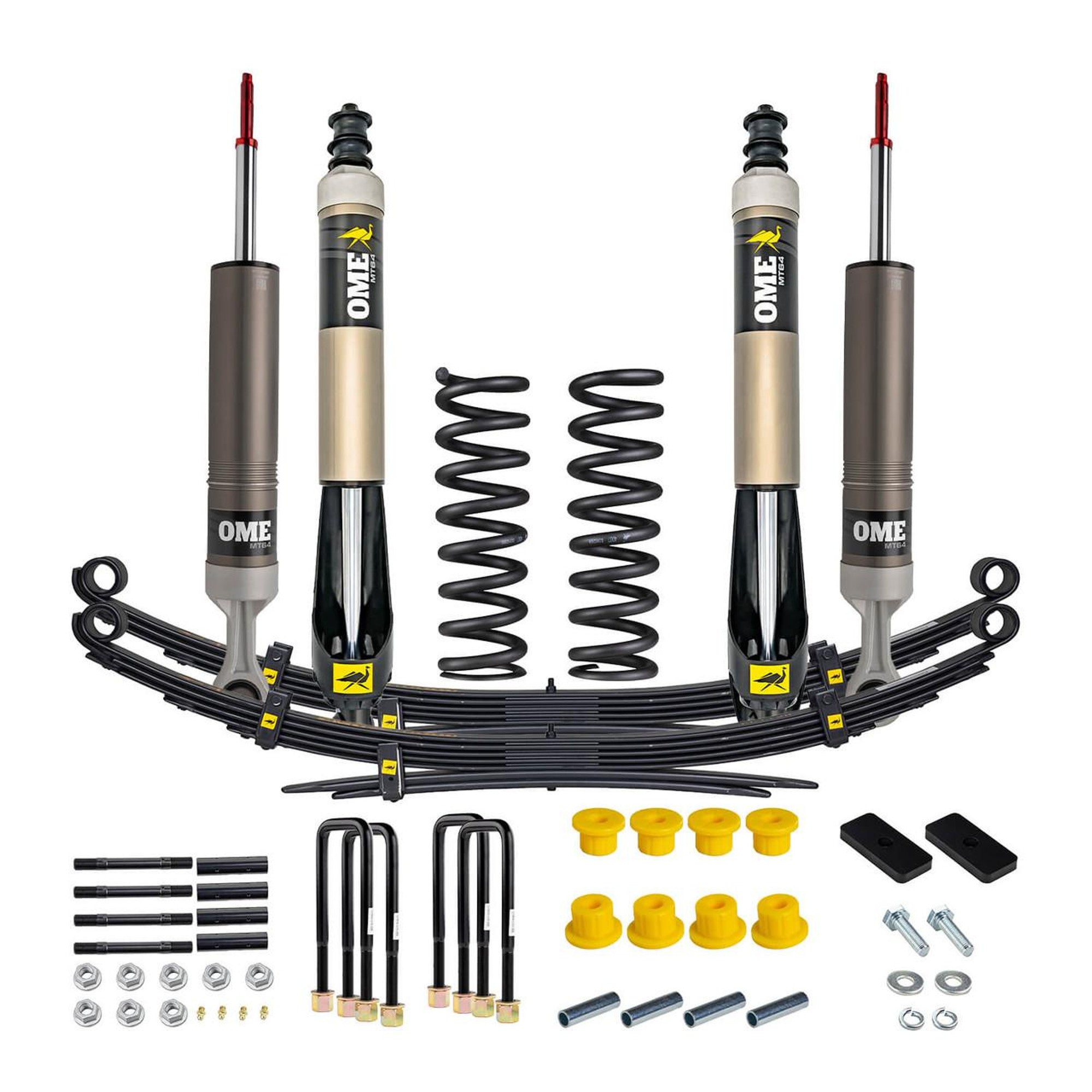 OLD MAN EMU | MT64 Full Suspension Kit | 2" Front w/ 0lb / 2" Rear w/ 600lb