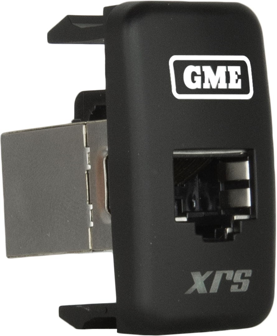 GME RADIOS | RJ45 Pass Through Adaptor Type 2 White (XRS-RJ45W2)