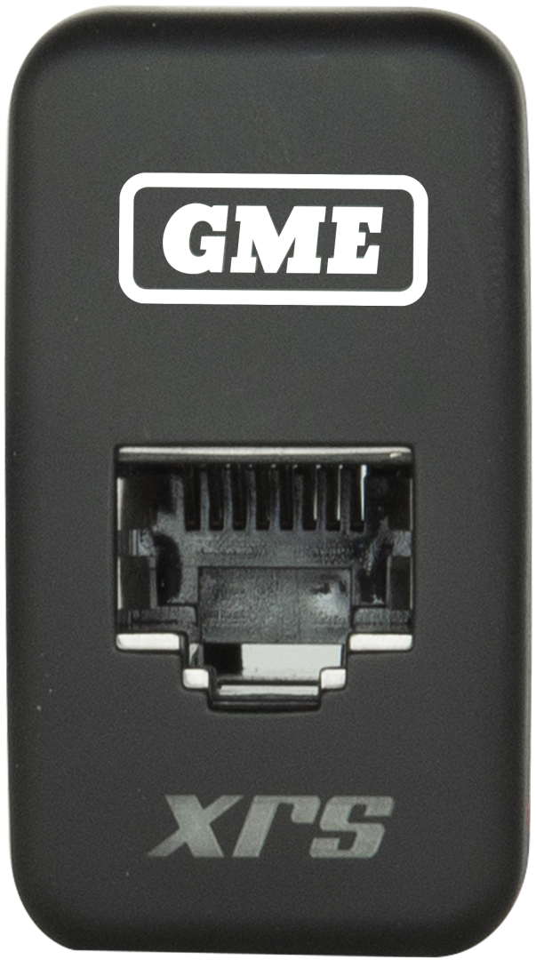 GME RADIOS | RJ45 Pass Through Adaptor Type 2 White (XRS-RJ45W2)